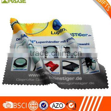 With individual packing microfiber cleaning cloth branded