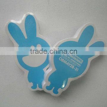 Rabbit shape compressed towel