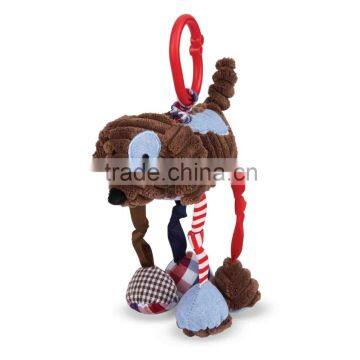 St plush type hang baby strollers carton mouse toys decorations