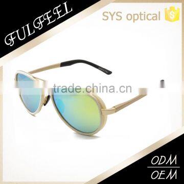 High quality TR 90 and metal mixture sunglasses
