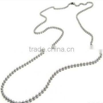 1.5mm best price stainless steel ball chain small stainless steel chain 304 316 stainless steel chain for floating locket