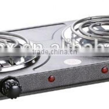 2015 2000W double Electric Hot Plate with cheap price&2014 new style&hot sales