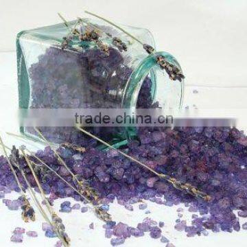 Bath salt Lavender natural handamde