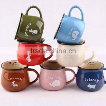 unique promotional ceramic advertising mug