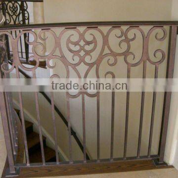 china factory cast iron railing parts design for iron pipe railings fence gates