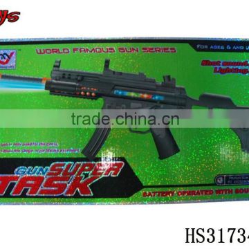 electric flash plastic model gun