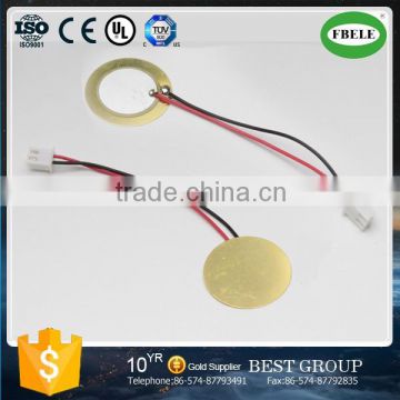 FT-20T-3.6 high quality 20mm piezo trasducer disc ceramic element with wire (FBELE)