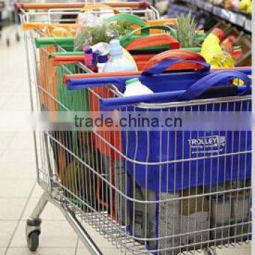 Non-woven Shopping Trolley Cart Bags,Non-woven Material and Folding Style Shopping Trolley Cart Bags photo-2