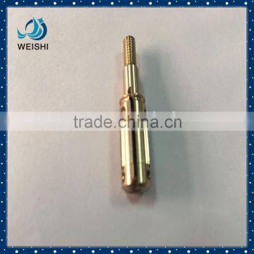 OEM custom aluminum brass cnc turning parts brass turning parts with high precision
