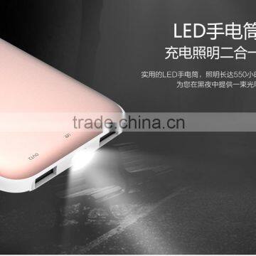 USAMS 10000mAh Cube Series Double 2 USB Power Bank External Battery Power Box photo-4