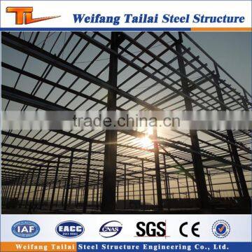 Steel Structure Constuction for Industrial Workshop Design