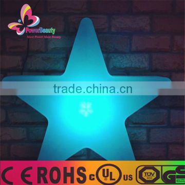 hot sale waterproof plastic 3d christmas decoration lighted star