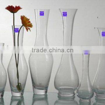 delicate ground glass vase