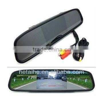 Good price 4.3inch car rearview mirror monitor