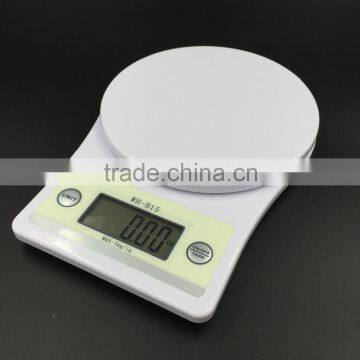 Best China Supplier Ultra thin ABS plastic digital weighting scale with wall mounted