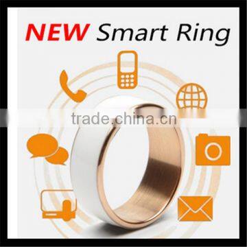 2016 hot selling fashion design mobile phone spy gadgets bluetooth wireless smart ring