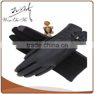 Middle Sex Thinsulate Leather Ski Gloves With Touch Screen photo-6