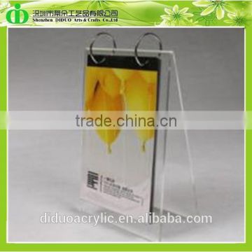 DDC-R050 Trade Assurance l-shaped Table Calendar Stand