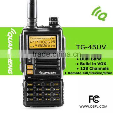 UHF Portable Radio Walkie Talkie Frequency Range 400-470 MHz FM Transceiver 16 Channels Walkie-Talkie Two-Way Radio FCC Cert.