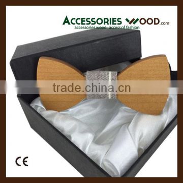 Gift box for fashion design Wooden Bow tie in 2016