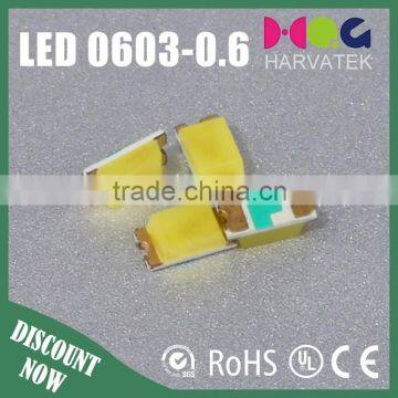 PCB SMD Package chip diode surface mount 0603 White