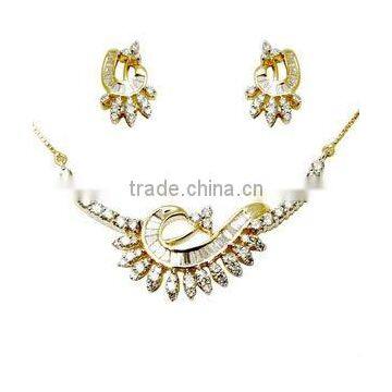 mangalsutra jewelry, Diamond Jewelry Necklace set, 18k yellow gold jewelry