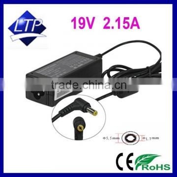 40W 19V 2.15A laptop adapter with 5.5*1.7mm connector power supply for Acer ADP-40PH BB notebook charger