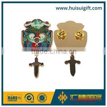 wholesale promotional fashionable metal gold glitter powder enamel