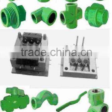 PVC Pipe fitting mould(plastic pipe fitting mould, injection mould)