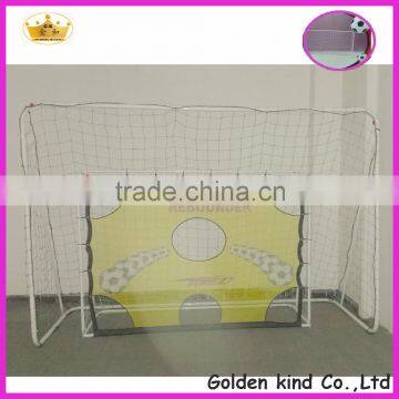 High Quality 6 Holes Soccer Goal With Shooting Target for Kids