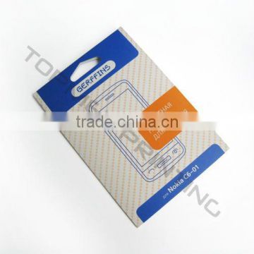 Embossing Screen Guard Packaging Printing Color Card