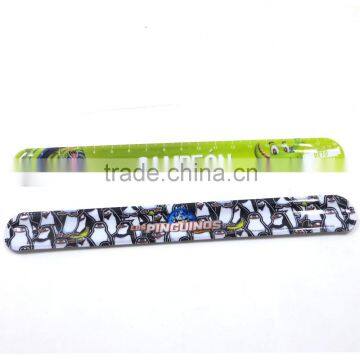 Ruler Cartoon Cute Slap Clip Wholesale Customized Shaped PVC Clap Clips