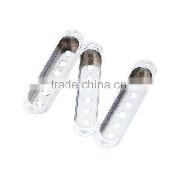 Guitar Pickup Covers Volume/Tone Control Knobs Switch Tip Chrome-Plated for Stratocaster Strat photo-4
