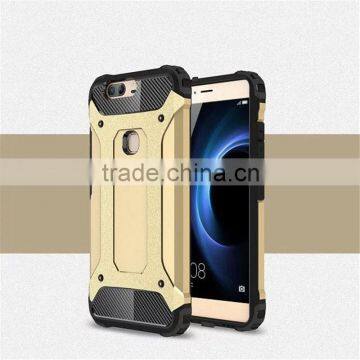 Shockproof wholesale 2 in 1 hybrid cell phone cover case for huawei honor V8 case