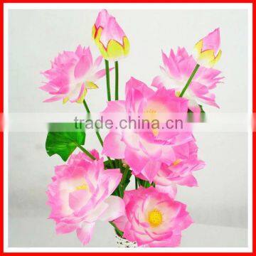 Newest real touch lotus/artificial lotus flowers