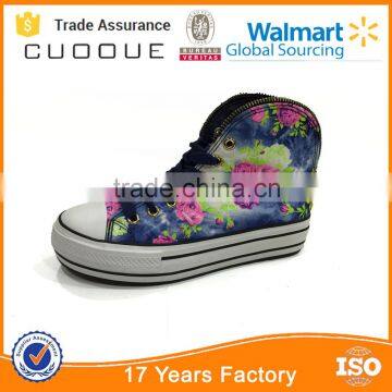 Women High Top Shoes Canvas Shoes photo-3
