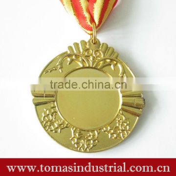 embossed sport medals supplier metal award medallion