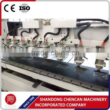 High Precision! Multi Spindle Rotary Cnc Router for Wood photo-5