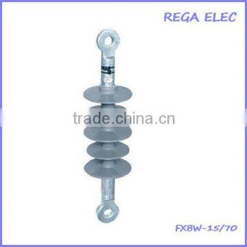 15KV Suspension Composite Insulator,FXBW-15/70,Composite polymer Suspension Rod Insulator