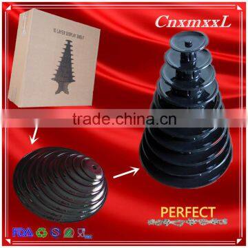 2016 Fast-sell New Patent Multifunctional Macaron Tower ,10 Tier Classic Tower Stand ,Macaron Display Tray,macaron Packaging photo-6