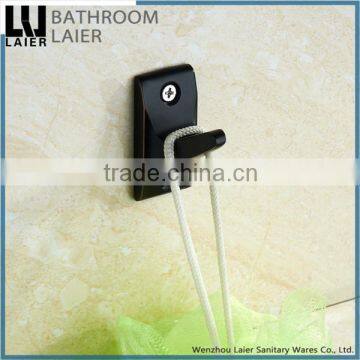Contemporary Bathroom Fittings Zinc Alloy ORB Finishing Bathroom Sanitary Items Wall Mounted Robe Holder photo-5