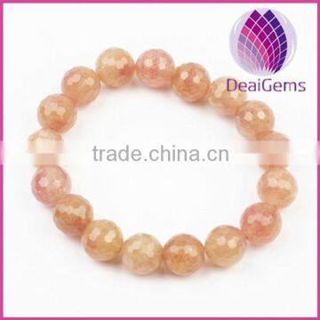 Wholesale 10mm strawberry round beads stretch bracelet