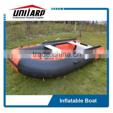 inflatable boat with bench seat and bag