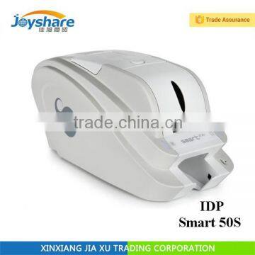 Smart 50S Edge-to-Edge single sided desktop color cheap id card printer