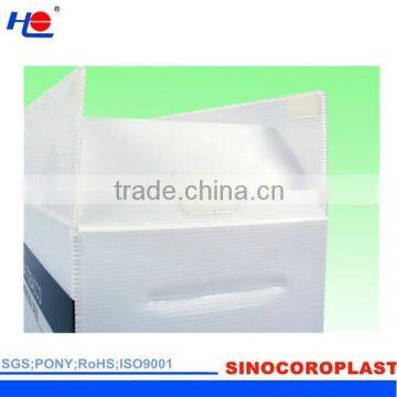 Eco-friendly PP Coroplast Flute Plastic Bin