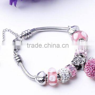 New Arrival Crystal Pendants Bottles for Jewelry Wholesale, Bracelet Shambala, Bead Bracelet