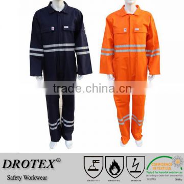 EN11611 Durable Industrial Washing Fire Resistant Clothing