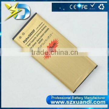 High Capacity Gold Mobile Phone Battery For g850f Battery AKKU