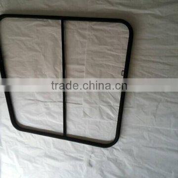 Supply of Kato HD 820 Excavator digger left slider door glass windshield holder frame