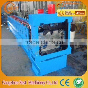 Aluminum Ridge Cap Roll Forming Machine